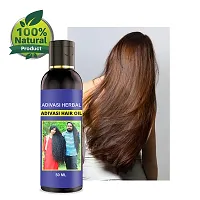 Adivasi Herbal Hair Growth Oil | Strong and Healthy Hair | Repairs Frizzy Hair | Scalp Nourishment | Helps Hair Thickening [50 ml]-thumb1