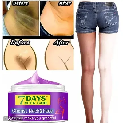 Vuvea Neck Back Elbow Whitening Cream For Remove Black Spots  Warts-50gm Body Creams-thumb0