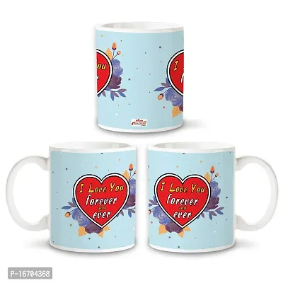 Bhakhand Valentine Day Gift Combo for Boyfriend, Girlfriend, Husband, Wife and His/Her - I Love You Coffee Mug+Teddy Bear+Key Chain-thumb2