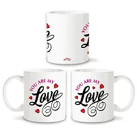 Bhakhand Valentine Day Gift Combo for Boyfriend, Girlfriend, Husband, Wife and His/Her - You are My Love Coffee Mug+Teddy Bear+Key Chain-thumb1