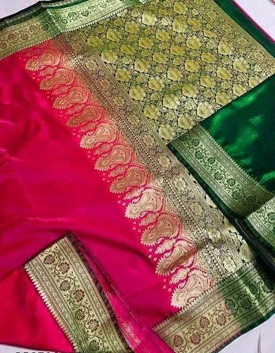 Trendy Satin Saree for Women