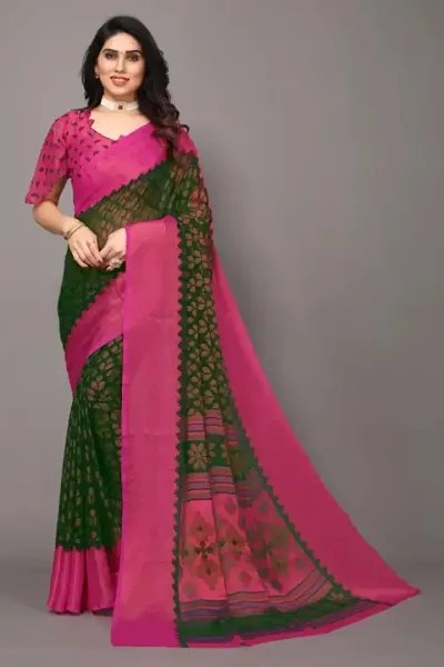 Classic Brasso Saree with Blouse piece