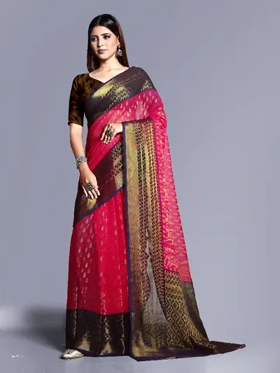 Brasso Printed Sarees with Blouse Piece