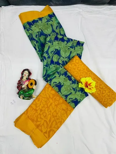 Brasso Printed Sarees with Blouse Piece