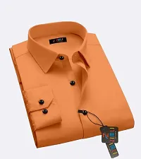 Trendy Cotton Solid Casual Shirt For Men-thumb2