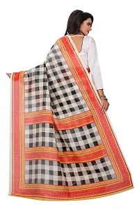 Maxis Printed Bhagalpuri Poly Chanderi Art Silk Saree-thumb2