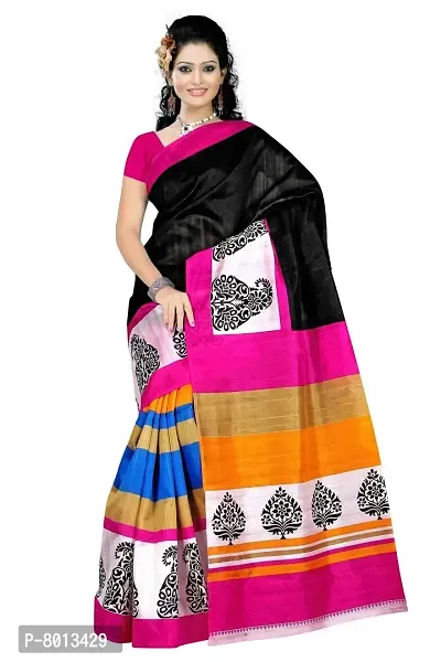 Maxis Women's Chettinadu Polycotton Saree-thumb0