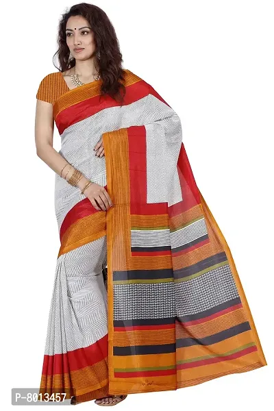 Maxis Printed Mysore Art Silk Saree-thumb2