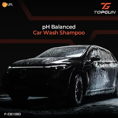 Top Gun Car Wash Shampoo, 250 ml | High Foam | Remove tough dirt | Safe on paint| PH Balance-thumb5