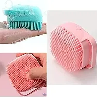 Soft Silicone Shampoo Scalp Shower Hairbrush-thumb1