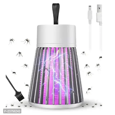 Eco Friendly Electronic LED Mosquito Killer Machine Trap Lamp House,USB Power Electronic (White)-thumb0