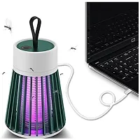 Eco Friendly Electronic LED Mosquito Killer Machine Trap Lamp House,USB Power Electronic (White)-thumb3