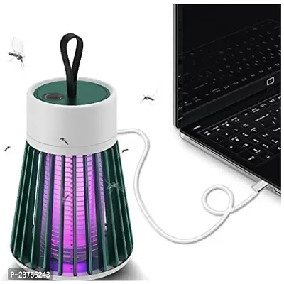 Eco Friendly Electronic LED Mosquito Killer Machine Trap Lamp House,USB Power Electronic (White)-thumb4