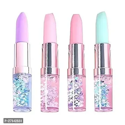 New Lipstick Shape Gel Pen For Kids Pack Of 4-thumb0