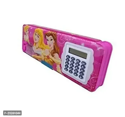 New Barbi print pencil case for girls with calculator-thumb2