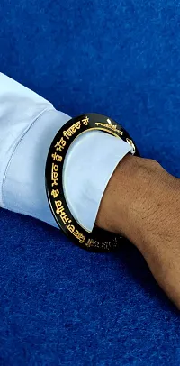 Showstopper hub Punjabi Golden Black Kada(2x14)-thumb2