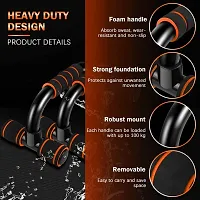 Deviant Buzz Push Up Bar Home Gym Equipment for Men  Women for Training, Exercise Push up Stand Gym Accessories for Men  Women in Home Use for Chest, Push up Anti-Slip Push Ups Stand Multicolor-thumb1
