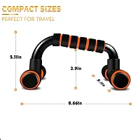 Deviant Buzz Push Up Bar Home Gym Equipment for Men  Women for Training, Exercise Push up Stand Gym Accessories for Men  Women in Home Use for Chest, Push up Anti-Slip Push Ups Stand Multicolor-thumb2