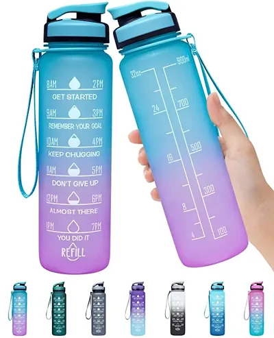 Water Bottles 1 Litre Sipper Bottle For Adults Kids Boys Girls Water Bottle  1 Litre Motivational