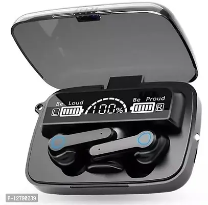 M19 Earbuds TWS Wireless Bluetooth Earbuds with LED Display with Flashlight Bluetooth Headset-thumb0