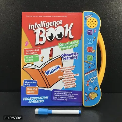 Learning Study Book Musical Toy With 6 Contents