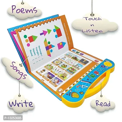 Learning Study Book Musical Toy With 6 Contents-thumb2