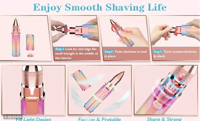 Painless Epilator Hair Remover Perfect Painless Shaver Device Lady Face Razor Lip,-thumb2