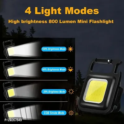 LED Light Cool White with 4 Modes Multifunctional Pocket Light (Pack of 1)-thumb4