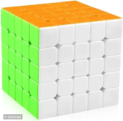 5x5 High Speed Stickerless Magic Puzzle Cubes 5 by 5-thumb0