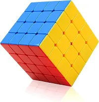 4x4 Sticker less Magic Cube Puzzle mind fresh gamming toy.-thumb2