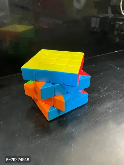 4x4 Speed Cube Stickerless Qiyuan S 4x4 Magic Cube Puzzle Brain Teaser, for kids.-thumb3