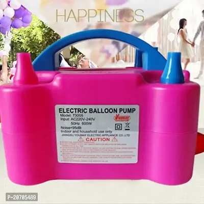 Electric Balloon Pump Machine / Balloon Blower Machine / Metallic Balloon Air Pump/ Balloon  Pump Two Nozzle Balloon Pumper Electronic
