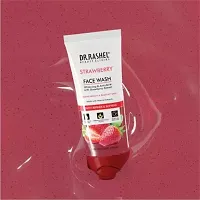 DR.RASHEL Strawberry Face Wash with Strawberry Extract for all Skin Type | Natural Face Wash For Anti-Acne  whitening Skin-thumb1