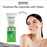 DR.RASHEL Neem Face Wash For Men  Women Concentrate for Deep Cleansing  Clove Purifying Face Wash With Active Neem Slices-thumb1