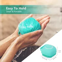 Body Brush - Bathing Brush for Skin Deep Cleaning Massage, Dead Skin Removal Exfoliating, for Men  Women Bath Brush with Soap Dispenser)(PACK OF 1 , multicolor)-thumb3