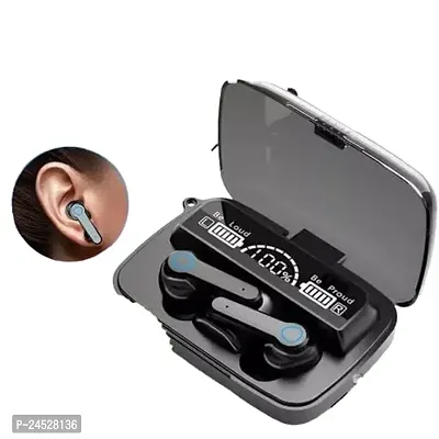 M19, Large Screen Dual LED Digital Display Touch Bluetooth Headphones Mini Compact Portable Sports Waterproof Stereo In Ear Earphones-thumb2