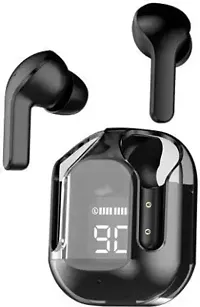 Wireless Bluetooth in Ear Earbuds Transparent Design with Digital Display, HiFi Stereo Gaming Headph-thumb4