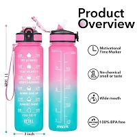 Motivational Sipper Water Bottle, 1ltr-thumb3