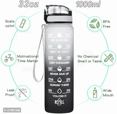 Motivational Sipper Water Bottle, 1ltr-thumb4