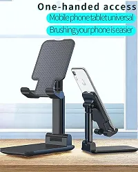 Hold Up Adjustable Cell Phone Stand, Foldable Portable Phone Stand Phone Holder for Desk-thumb1