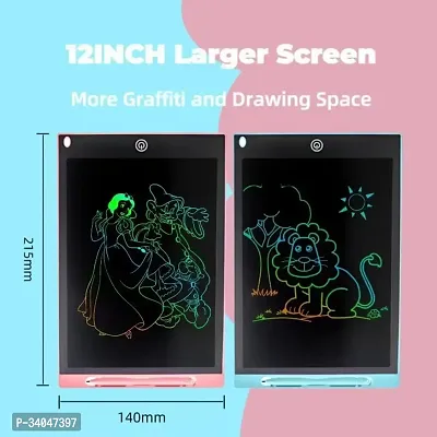 12 Inch Lcd Writing Board Tablet for Kids Drawing Board, Notepad for Kids Pack of 2-thumb4