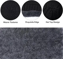 Winter Beanie Hat and Scarf Set for Men  and Women-thumb3