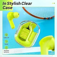 nbsp;Transparent Charging Case and LED Digital Display, Bluetooth Earphones with ENC Noise Cancelling, Touch Control-thumb2