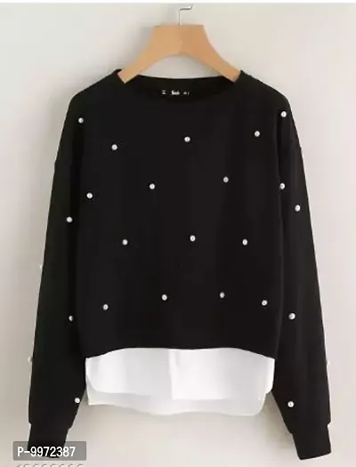 Trendy Fleece Sweatshirt For Women
