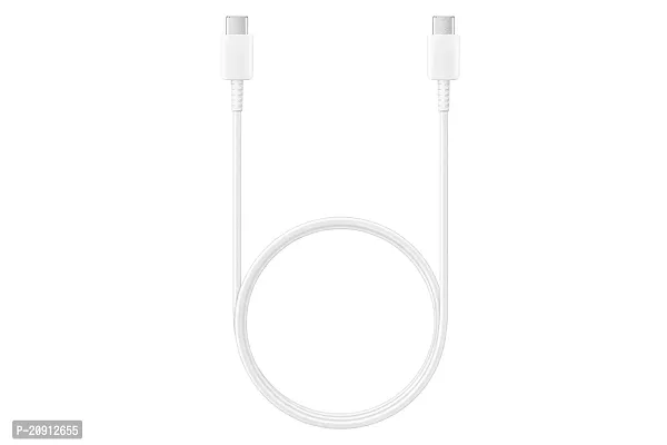 Type C to C Cable - 3.28 Feet (1 Meter) Compatible with Smartphone,White-thumb0