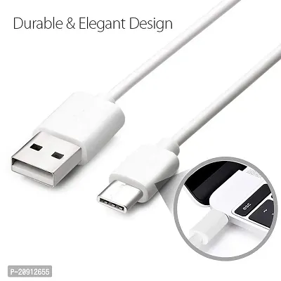 Type C to C Cable - 3.28 Feet (1 Meter) Compatible with Smartphone,White-thumb5