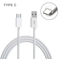 Type C to C Cable - 3.28 Feet (1 Meter) Compatible with Smartphone,White-thumb2