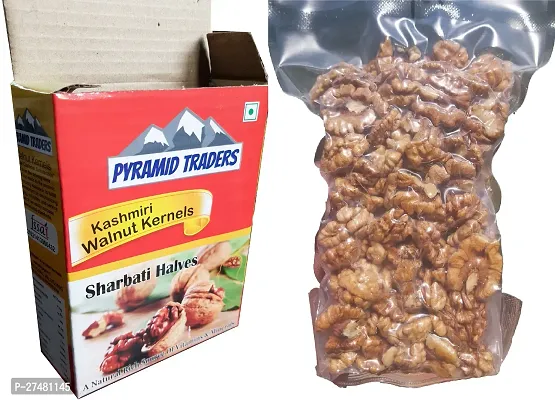 500 Grams Brown Walnut Kernels (Kashmiri Akrot giri) Without Shell