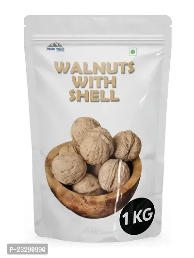 1 KG Kashmiri Walnut With Shell (Sabut Akrot)