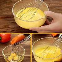 Bakers Pardise 12"" Inch Stainless Steel Whisker Hand Blender Cake Batter Mixer Egg Beater-thumb2